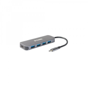 D-Link DUB-2340 4 portos USB HUB + USB-C