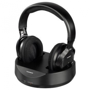 Thomson WHP3001 vezeték nélküli fejhallgató fekete (131957)