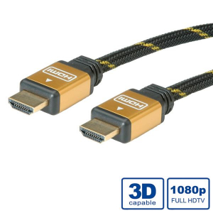 Roline HDMI Gold High Speed kábel 3.0 m (11.04.5563-20)