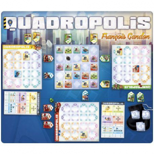 Days of Wonder Quadropolis angol nyelvű társasjáték (824968785911)