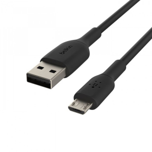 Belkin BoostCharge USB-A - Micro-USB kábel 1m fekete (CAB005bt1MBK)