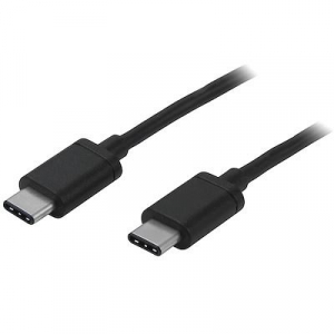 Startech.com USB Type-C - USB Type-C adat- és töltőkábel 2m fekete (USB2CC2M)
