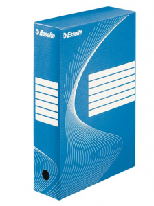 Esselte Standard archiváló doboz 80mm kék (128411)