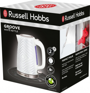 Russell Hobbs 26381-70 Groove vízforraló fehér