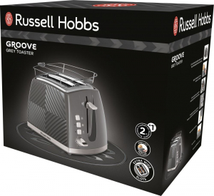 Russell Hobbs 26392-56 Groove kenyérpirító szürke