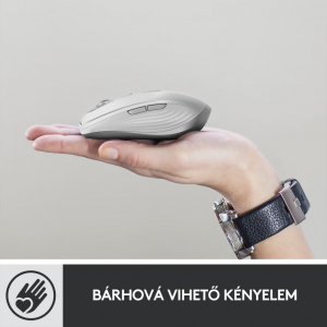 Logitech MX Anywhere 3 vezeték nélküli bluetooth egér halványszürke (Logi bolt támogatás) (910-006216)