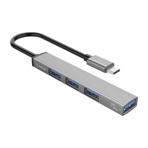 Orico 1x USB 3.0 + 3x USB 2.0 Hub szürke (AH-13-GY)