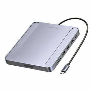 UGREEN 7in1 adapter USB-C 3x USB-A 3.0 + USB-C + RJ45 + SD + TF (60378)