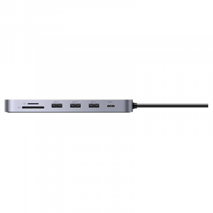 UGREEN 7in1 adapter USB-C 3x USB-A 3.0 + USB-C + RJ45 + SD + TF (60378)