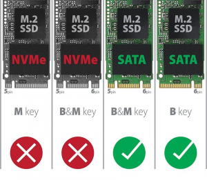 Axagon 2x SATA + 2x M.2 SATA bővítő kártya PCIe (PCES-SA4M2)