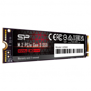 250GB Silicon Power UD80 M.2 SSD meghajtó (SP250GBP34UD8005)
