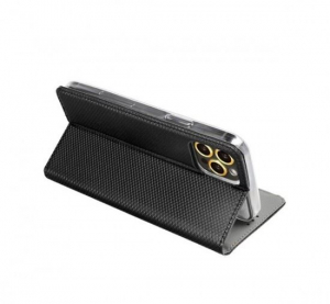 Magnet Samsung Galaxy S23 Plus mágneses flip tok fekete (70256)