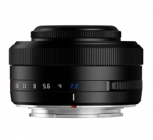 TTArtisan 27mm F2.8 objektív Fuji X vázakhoz fekete (TTAAF2728-X-B)