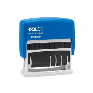 COLOP mini info-dater S120/WD bélyegző fix szavakkal (104975)