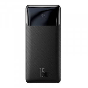 Baseus Bipow Powerbank 20000mAh 2xUSB-A + USB-C 15W fekete (PPBD050101)