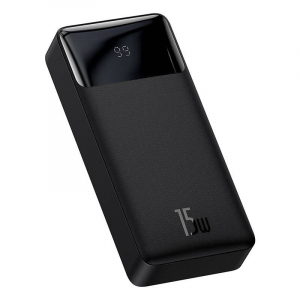 Baseus Bipow Powerbank 20000mAh 2xUSB-A + USB-C 15W fekete (PPBD050101)