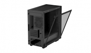 Deepcool CH370 táp nélküli ablakos Micro ATX ház fekete (R-CH370-BKNAM1-G-1)