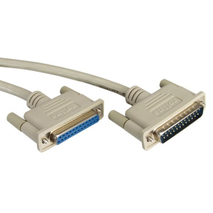 Roline RS232 D-Sub 25-pin M/F kábel 9m  (11.01.3690-20)
