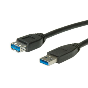 Roline USB 3.0 A-A M/F hosszabbító kábel 0.8m  (11.02.8977-50)