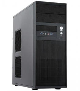 Chieftec CQ-01B-U3-OP táp nélküli fekete ház
