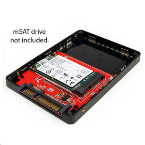 StarTech.com 2.5" k&uuml;lső mSATA SSD h&aacute;z (SAT2MSAT25)