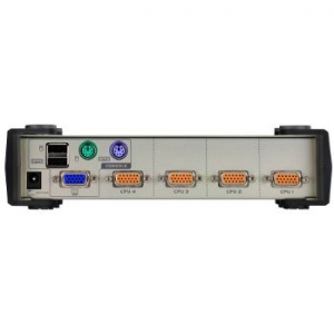 ATEN KVM Switch 4PC PS/2 + kábel  (CS84U)