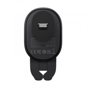 Baseus Stable Pro vezeték nélküli autós telefontöltő és tartó 15W fekete (SUWX030001)