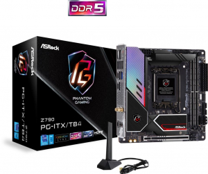 ASRock Z790 PG-ITX/TB4 alaplap (90-MXBKC0-A0UAYZ)