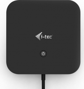i-tec USB-C notebook dokkoló fekete (C31DUALDPDOCKPD100W)