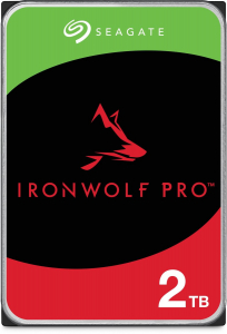 2TB Seagate 3.5" IronWolf Pro SATA NAS merevlemez (ST2000NT001)