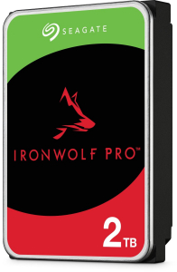 2TB Seagate 3.5" IronWolf Pro SATA NAS merevlemez (ST2000NT001)