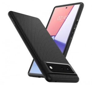 Spigen Liquid Air Google Pixel 6 tok matt fekete (ACS03436)