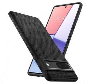 Spigen Liquid Air Google Pixel 7 tok matt fekete (ACS04696)