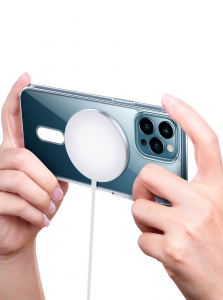 Cellect iPhone 13 mágneses szilikon tok kék (CEL-MAG-IPH13-BL)