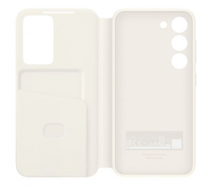 Samsung Galaxy S23 Smart View Wallet tok krémszínű (EF-ZS911CUEGWW)
