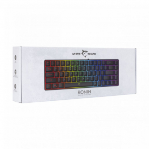 White Shark GK-2201B-HU RONIN gaming billentyűzet fekete