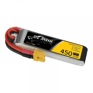 Tattu 450mAh 7.4V 75C 2S1P XT30 hossz&uacute; akkumul&aacute;tor (TAA4502S75X3L)