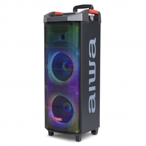 Aiwa KBTUS-710 VOLCANO Bluetooth party hangszóró fekete