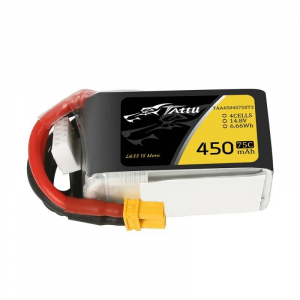 Tattu 450mAh 14.8V 75C 4S1P akkumul&aacute;tor (TAA4504S75XT3)