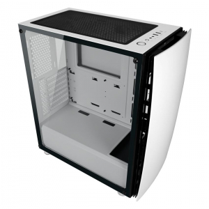 LC Power Gaming 713W - Bright_Sail_X táp nélküli ablakos ház fehér (LC-713W-ON)