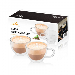Eta 518092010 Cappuccin&oacute;s poh&aacute;r f&uuml;llel 230ml, 2db