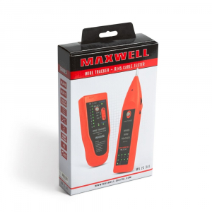 Maxwell érpárkereső RJ45 kábel teszterrel (25341)