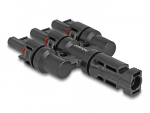 Delock DL4 napelem csatlakoz&oacute; eloszt&oacute; fekete (60024)