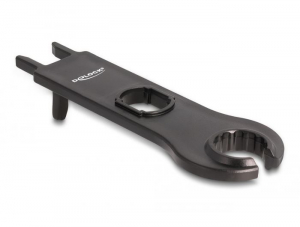 Delock DL4 t&ouml;mbszelence szor&iacute;t&oacute; fekete (60030)