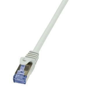 LogiLink Patch kábel PrimeLine, Cat.6A, S/FTP, 50m szürke (CQ3142S)