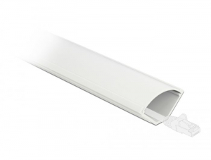 Delock sarokcsatorna 43x23 mm 1m fehér (20714)
