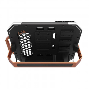 DarkFlash BLADE-X táp nélküli Open Frame ház fekete-narancssárga