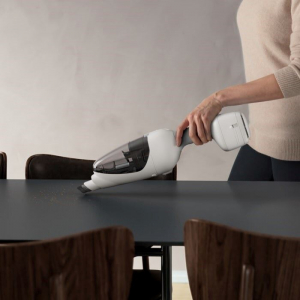 Electrolux ES62HB25UV Hygienic 600 vezeték nélküli álló porszívó allergiásoknak fehér kagylóhéj színű