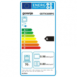 Gorenje GEIT5C60BPG villanytűzhely fekete