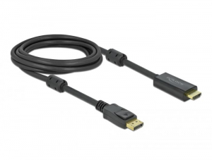 Delock DisplayPort 1.2 - HDMI akt&iacute;v k&aacute;bel 4K, 60Hz, 3m (85957)